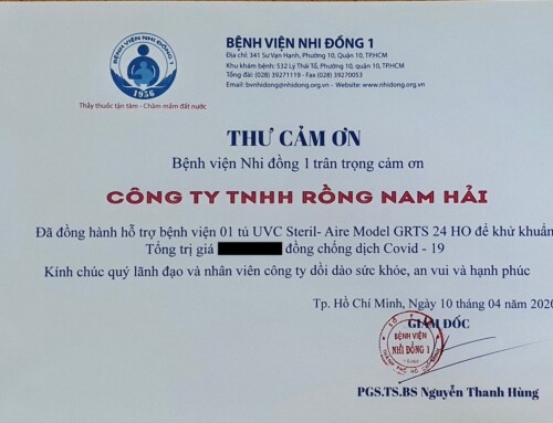 Đồng hành cùng Bệnh Viện Nhi Đồng 1 trong cuộc chiến “Chống dịch COVID-19”